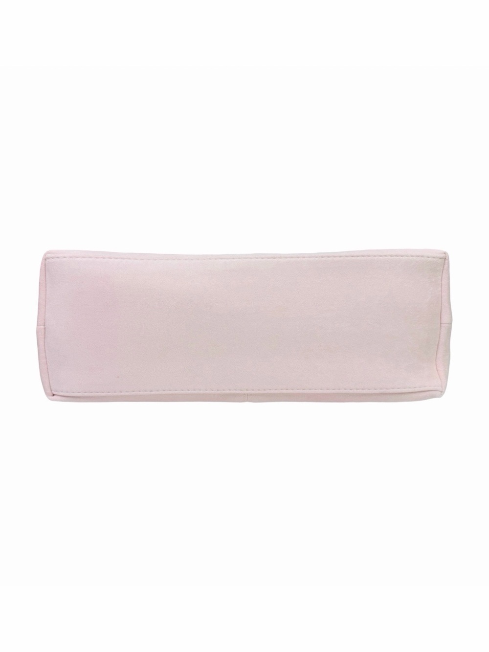 a new day Suede Kiss Lock Clutch Bag - 7” x 13.5” x 5” - Pink - Picture 10 of 11